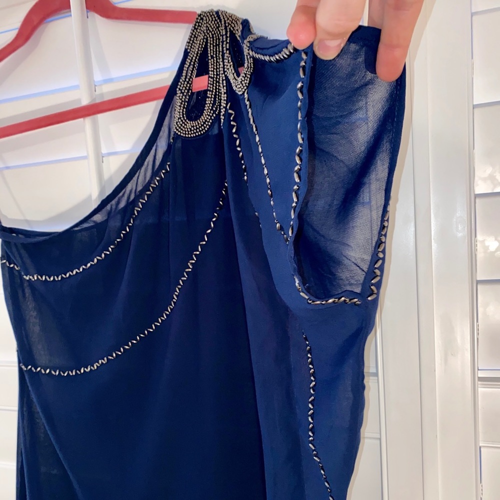 One Shoulder Top. Size Small - Picture 5 of 7